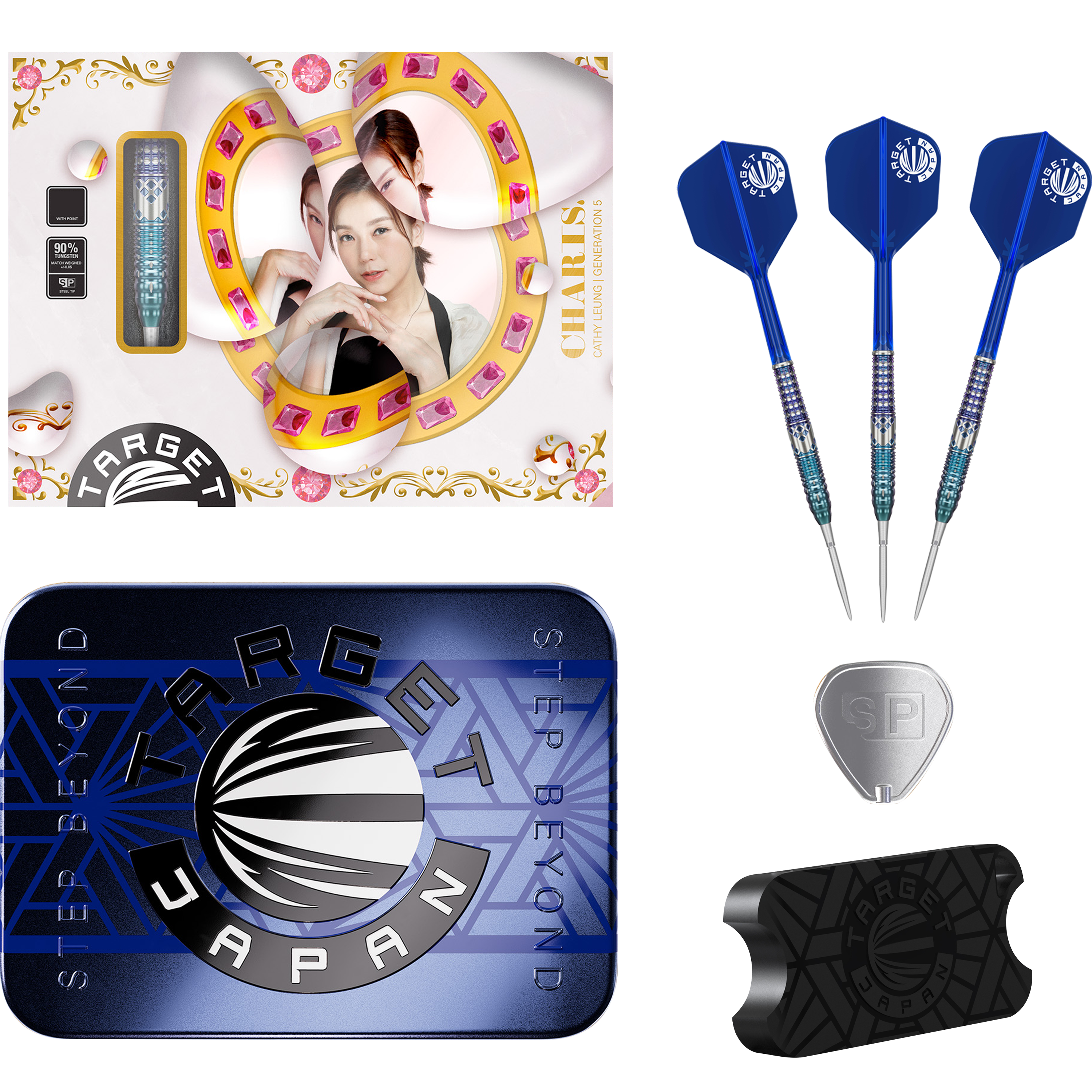 Target Japan Swiss Point Cathy Leung GEN 5 Steeldart (dummy)